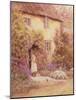 A Cottage Door (Watercolour)-Helen Allingham-Mounted Giclee Print