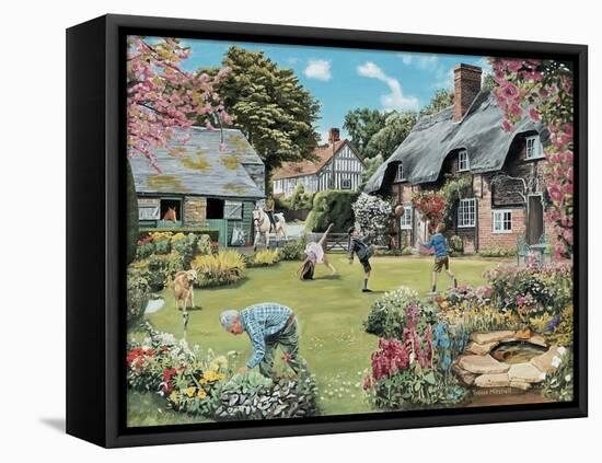 A Cottage Garden-Trevor Mitchell-Framed Premier Image Canvas