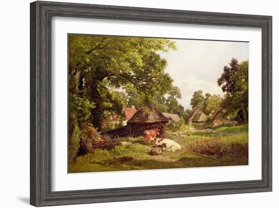 A Cottage Home in Surrey-Edward Henry Holder-Framed Giclee Print