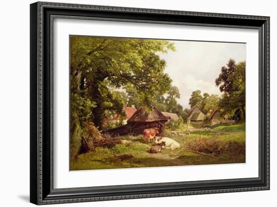 A Cottage Home in Surrey-Edward Henry Holder-Framed Giclee Print