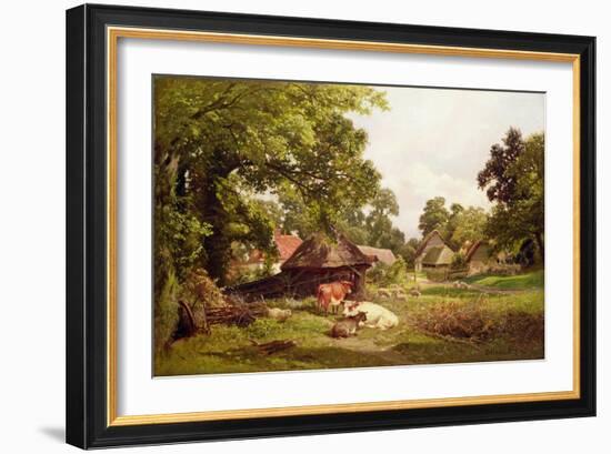 A Cottage Home in Surrey-Edward Henry Holder-Framed Giclee Print