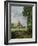 A Cottage in a Cornfield, 1817 (Oil on Canvas)-John Constable-Framed Giclee Print