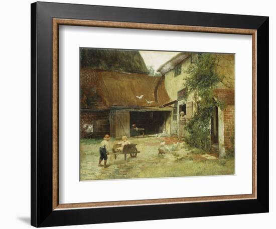 A Cottage in Brooklyn-James Wells Champney-Framed Giclee Print