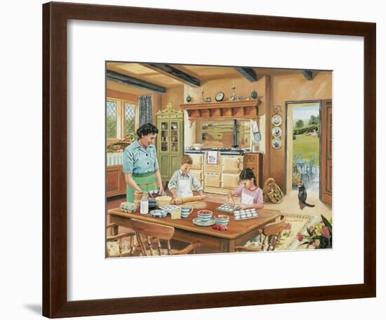 A Cottage Kitchen-Trevor Mitchell-Framed Giclee Print