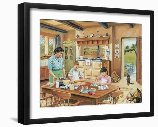 A Cottage Kitchen-Trevor Mitchell-Framed Giclee Print