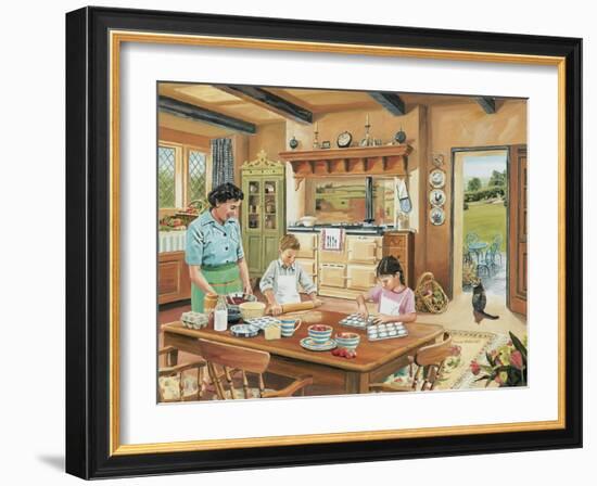 A Cottage Kitchen-Trevor Mitchell-Framed Giclee Print