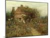 A Cottage Near Brook, Witley, Surrey-Helen Allingham-Mounted Giclee Print