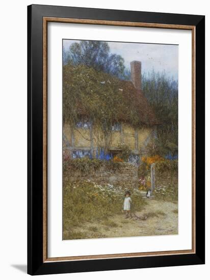 A Cottage Near Godalming, Surrey-Helen Allingham-Framed Giclee Print