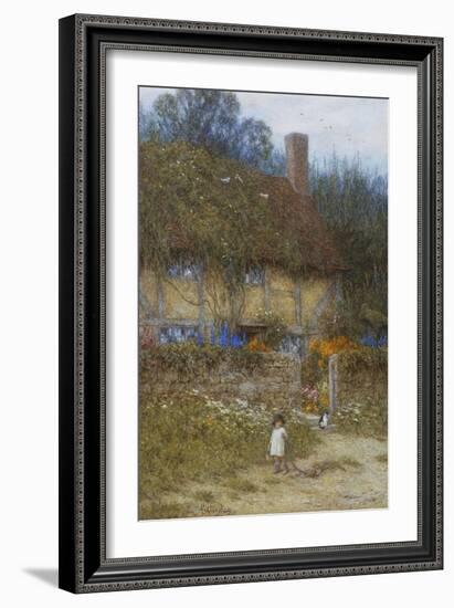 A Cottage Near Godalming, Surrey-Helen Allingham-Framed Giclee Print