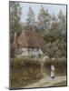 A Cottage Near Haslemere-Helen Allingham-Mounted Giclee Print