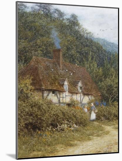 A Cottage Near Witley, Surrey-Helen Allingham-Mounted Giclee Print
