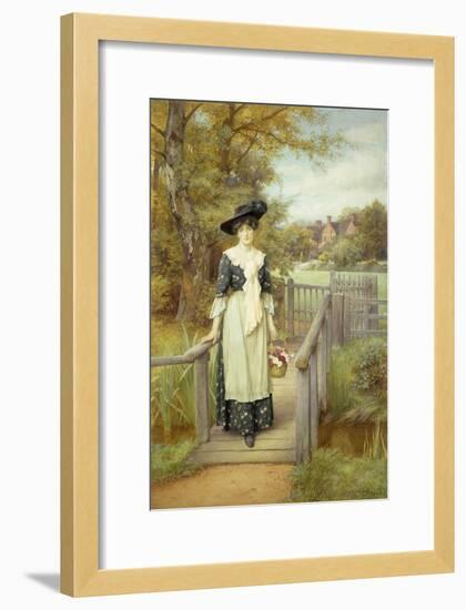 A Country Beauty-Charles Edward Wilson-Framed Giclee Print