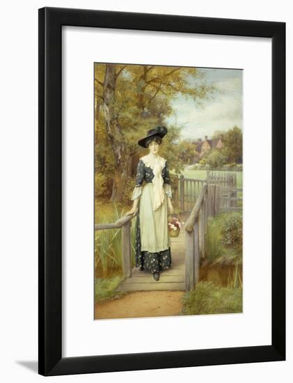 A Country Beauty-Charles Edward Wilson-Framed Giclee Print