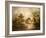 A Country Cart Crossing a Ford, C.1786-Thomas Gainsborough-Framed Giclee Print