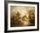 A Country Cart Crossing a Ford, C.1786-Thomas Gainsborough-Framed Giclee Print