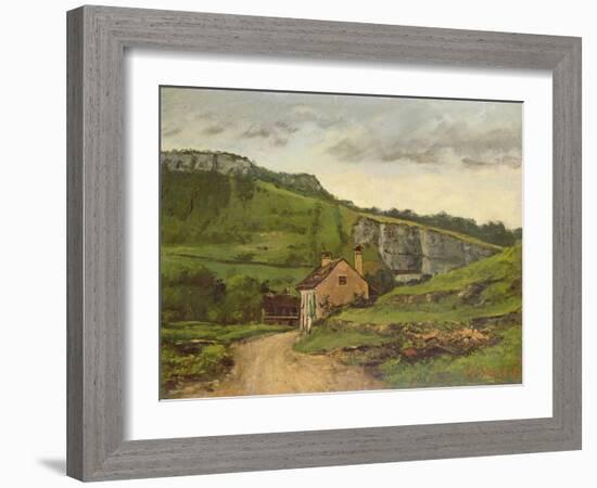 A Country Cottage-Gustave Doré-Framed Giclee Print