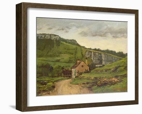 A Country Cottage-Gustave Doré-Framed Giclee Print