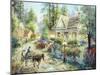 A Country Greeting-Nicky Boehme-Mounted Giclee Print