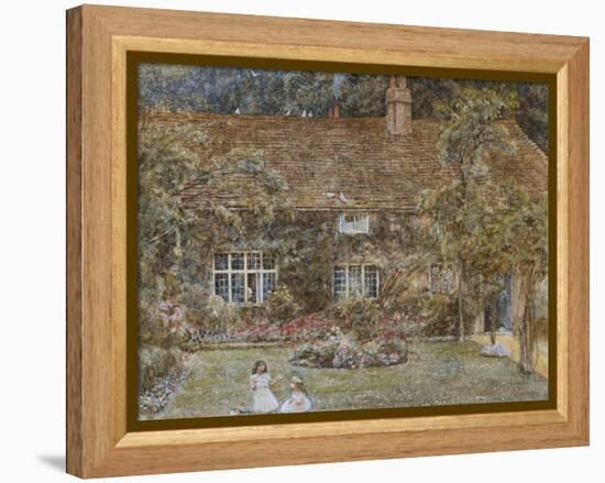 A Country House-Helen Allingham-Framed Premier Image Canvas