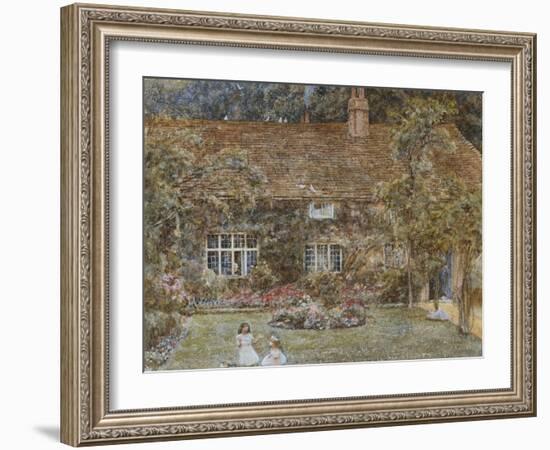 A Country House-Helen Allingham-Framed Giclee Print