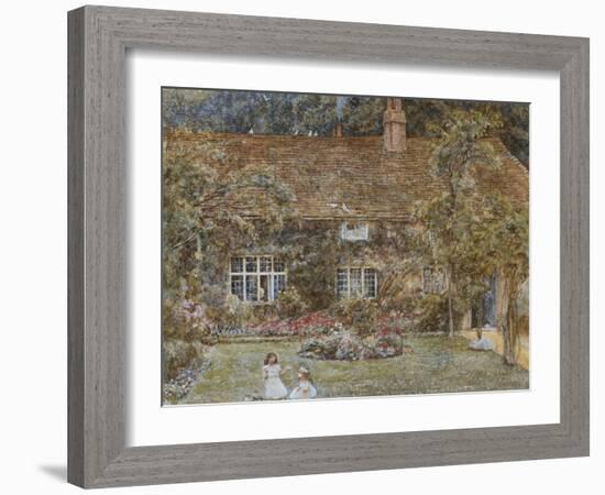 A Country House-Helen Allingham-Framed Giclee Print