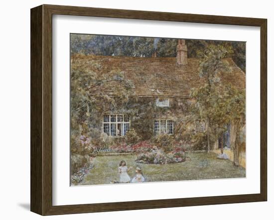 A Country House-Helen Allingham-Framed Giclee Print