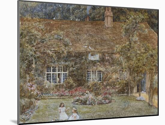 A Country House-Helen Allingham-Mounted Giclee Print