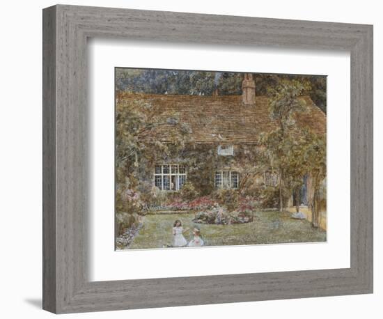 A Country House-Helen Allingham-Framed Giclee Print