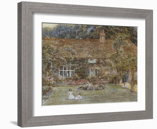 A Country House-Helen Allingham-Framed Giclee Print