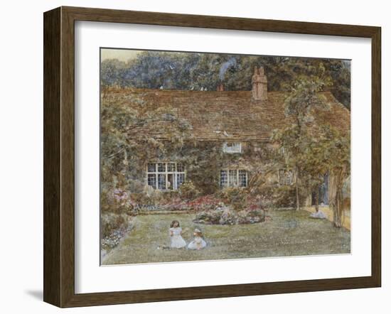 A Country House-Helen Allingham-Framed Giclee Print