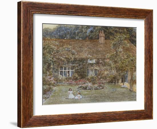 A Country House-Helen Allingham-Framed Giclee Print