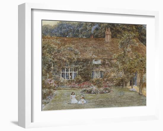 A Country House-Helen Allingham-Framed Giclee Print