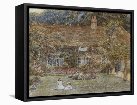 A Country House-Helen Allingham-Framed Premier Image Canvas