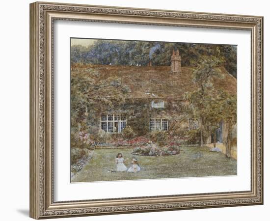 A Country House-Helen Allingham-Framed Giclee Print