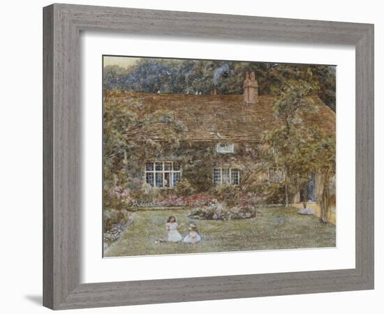 A Country House-Helen Allingham-Framed Giclee Print