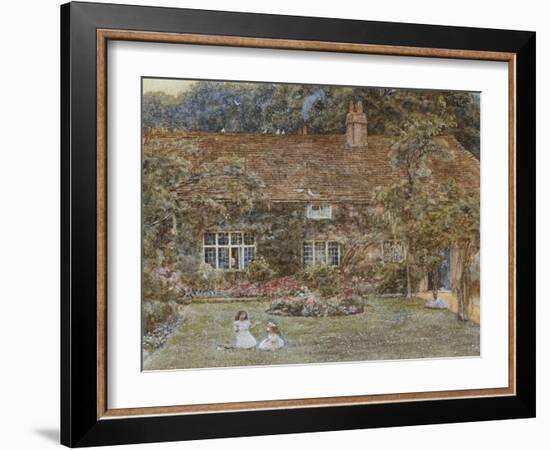 A Country House-Helen Allingham-Framed Giclee Print