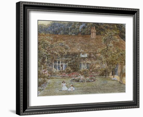 A Country House-Helen Allingham-Framed Giclee Print