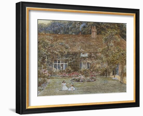 A Country House-Helen Allingham-Framed Giclee Print