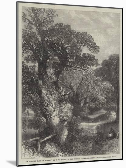 A Country Lane in Surrey-Frederick William Hulme-Mounted Giclee Print