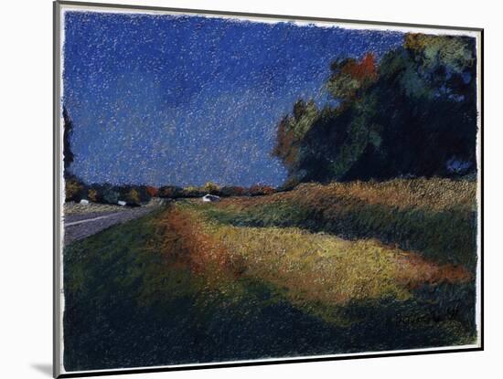 A Country Road in North Alabama-Helen J. Vaughn-Mounted Giclee Print