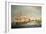 A Country Ship on the Hoogly Near Calcutta-Thomas Whitcombe-Framed Giclee Print