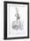 A Country Stroller, from 'L'Empire Des Legumes, Memoires De Curcurbitus'-Amedee Varin-Framed Giclee Print