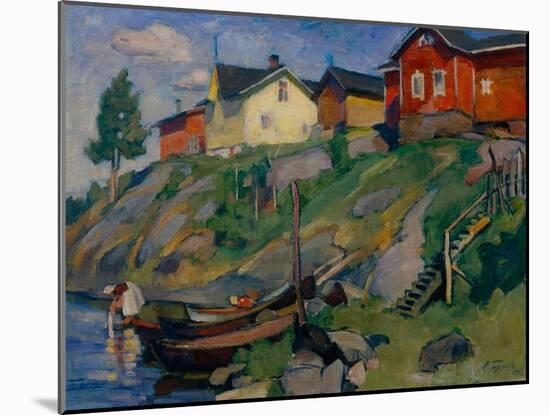 A Country Village in Finland, 1915-Osip Emmanuilovich Braz-Mounted Giclee Print