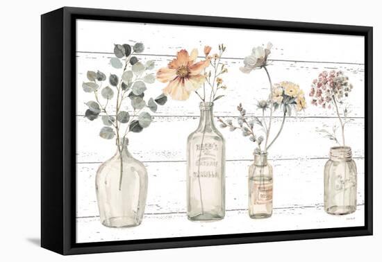 A Country Weekend VIII v2 Fall Flower-Lisa Audit-Framed Stretched Canvas