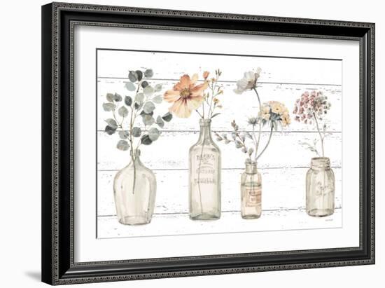 A Country Weekend VIII v2 Fall Flower-Lisa Audit-Framed Art Print