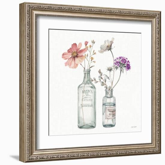 A Country Weekend X v2 with Purple-Lisa Audit-Framed Art Print