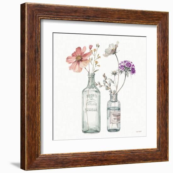 A Country Weekend X v2 with Purple-Lisa Audit-Framed Art Print