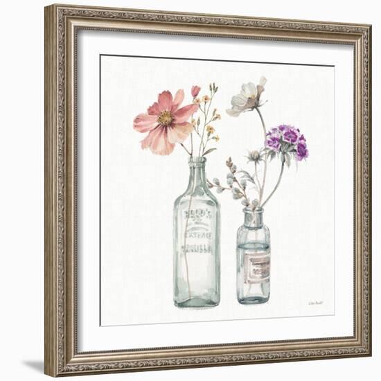 A Country Weekend X v2 with Purple-Lisa Audit-Framed Art Print