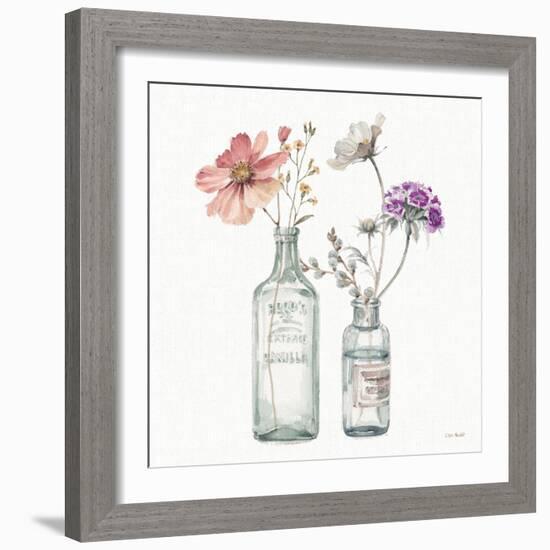 A Country Weekend X v2 with Purple-Lisa Audit-Framed Art Print