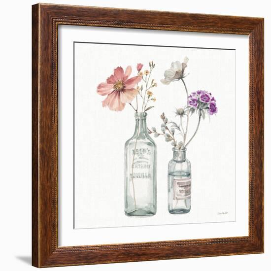 A Country Weekend X v2 with Purple-Lisa Audit-Framed Art Print